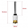 Subconjunto MVS para Registro 1416 3/4" Deca