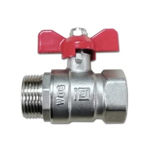 Registro Esfera MA/FE 1/2 Borboleta Metal - Wog