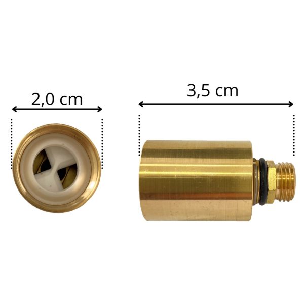 Reparo Mecanismo De Vedação Cerâmico Linha Tube Deca 4688056 - Image 3