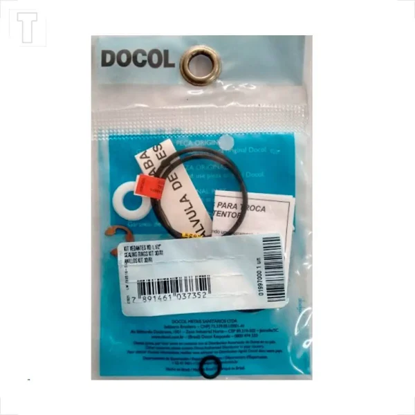 Kit Vedante Vd 1.1/2 Sealing Rings Kit 3D/Ri Anillos - Docol