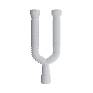 Sifão Universal Duplo Branco- Blukit