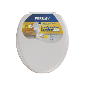 Assento Branco Almof. Conf Max - Fortlev